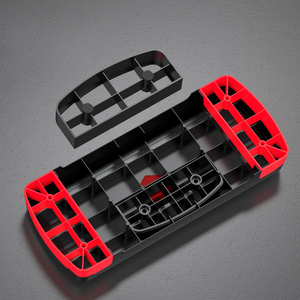 เครื่องออกกำลังกายแบบปรับระดับได้ PP Pedal Personal Stepper Trainer สำหรับออกกำลังกายที่บ้าน เหมาะสำหรับโยคะแบบมีจังหวะและการออกกำลังกายแบบแอโรบิก พร้อมแท่นวางเท้า - Product Image 5