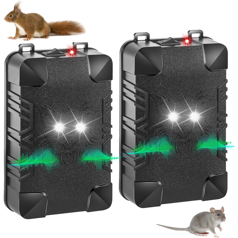 2Pack Professional Ultrasonic Mice Repellent Rodent