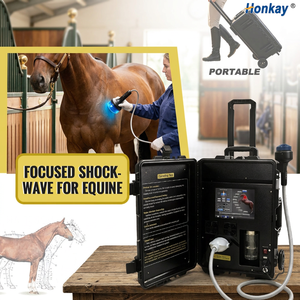 Máquina de Ondas de Choque Focalizadas No Invasiva a Precio de Fábrica, Reduce la Rigidez Muscular, Máquina de Ondas de Choque Focalizadas para Uso Veterinario en Caballos - Product Image 1