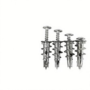 Cheville murale en plastique, plusieurs tailles, avec vis, pour briques pleines - Product Image 3
