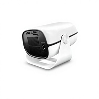 Veidoo Nouveau Mini Projecteur Portable Android 11 Quad Core IPS 1280*720p Projecteur WiFi Double Bande 2.4G/5G avec BT4.0 (Blanc)