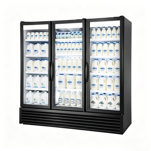 Vitrina Comercial Bajo Mostrador con 3 Puertas de Gran Capacidad para Exhibición de Bebidas y Productos a Granel - Product Image 1