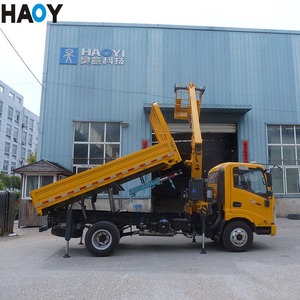 HAOY-Grúa de camión cargador telescópico <span class=keywords><strong>autocargable</strong></span> con manipulador de radiocontrol de 4 toneladas, rodamiento de componente central - Product Image 1
