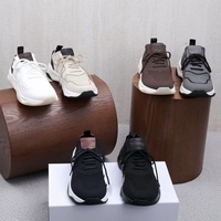 Baskets de course rétro de luxe Panda3 en cuir véritable imperméables et antidérapantes, collection Printemps 2026, emballage d'origine