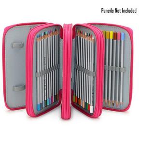 Handy Oxford <b>Pencil</b> Bag 72 Slots <b>Pencil</b> Organizer Portable Watercolor <b>Pencil</b> Wrap Case - Product Image 4