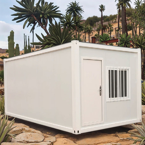 Contenedor de Panel sándwich transpirable moderno prefabricado Modular listo para vivir de 20 pies casa móvil entrada Casa de Campo apartamento - Product Image 4