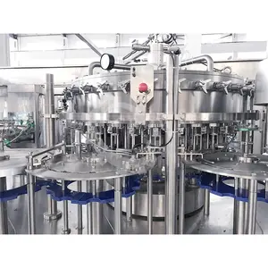 Automatische Plastic Fles Fonkelende Soda Water Drank Vullen Productielijn Koolzuurhoudende Frisdrank Bottelen Machine