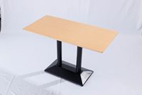 Tables et chaises de restaurant modernes en aluminium personnalisables – Durables, écologiques, réglables et légères pour cafés