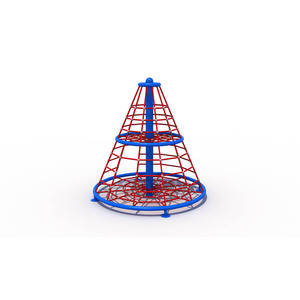 Structure d'escalade interactive robuste en corde pour aire de jeux, idéale pour les parcs extérieurs pour enfants - Product Image 1