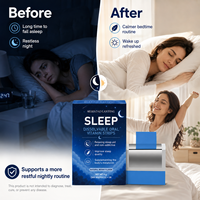 Mélatonine Naturelle Végétalienne Liquide Oral Soutien au Sommeil Dissolution Rapide Relaxation Endormissement Plus Rapide 30g