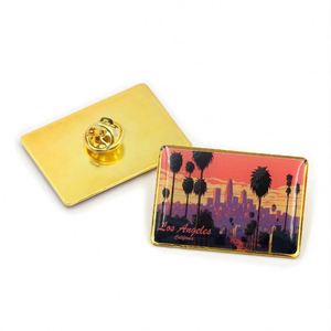 Insignias de Metal Personalizadas de Fábrica, Broches de Moda con Logotipo, Pins de Solapa de Esmalte Duro y Suave para Días Importantes - Product Image 1