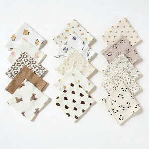 कपास मस्लिन बेबी फेस तौलिए कस्टम कार्टून डिजाइन बच्चों के घर का उपयोग तौलिए सुपर नरम बच्चों स्नान तौलिए - Product Image 1