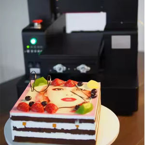 Imprimante alimentaire de qualité supérieure, imprimante commerciale pour gâteaux et café, imprimante d'images alimentaires pour boulangeries, restaurants et équipements de restauration rapide - Product Image 2