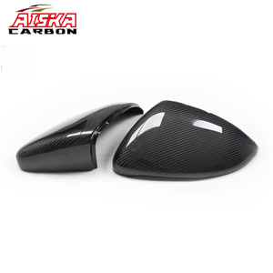 Coque de rétroviseur latéral en fibre de carbone AISKA pour Volkswagen VW Golf 7 Mk7 R GTI 2013-2018 - Product Image 2
