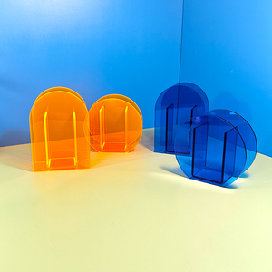 Vaso acrilico di piccolo colore trasparente su ordinazione all'ingrosso vaso floreale acrilico rettangolare del fiore di nozze - Product Image 5