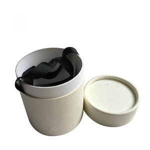 Quà Tặng Sang Trọng Giỏ Ôm Xô Vòng Hoa Nhỏ Hộp Màu Trắng Nhỏ Xi Lanh Hoa Bao Bì Hộp Các Tông Cho Trà - Product Image 3