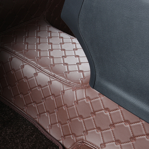 Alfombrilla de lujo para suelo <span class=keywords><strong>Interior</strong></span> de coche de cuero envolvente completo OEM y ODM diseño exclusivo para Toyota para Camry Asia Dragon para Corolla - Product Image 6