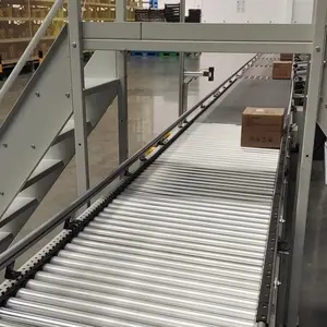 Makaralı konveyör fabrika AC/DC güç özelleştirilmiş elektrik motorlu paslanmaz çelik karton kutular makaralı konveyör sistemi - Product Image 4