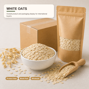 Fiocchi d'Avena Naturali ad Alto Contenuto di Fibre Senza Glutine per <span class=keywords><strong>Colazione</strong></span> con Latte, Vendita all'Ingrosso dalla Cina - Product Image 2