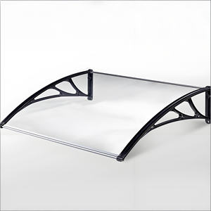 <span class=keywords><strong>Abri</strong></span> <span class=keywords><strong>de</strong></span> pluie <span class=keywords><strong>en</strong></span> polycarbonate pour fenêtre <span class=keywords><strong>de</strong></span> <span class=keywords><strong>jardin</strong></span>, prêt à être expédié, avec pare-soleil <span class=keywords><strong>en</strong></span> alliage d'aluminium, auvent - Product Image 3