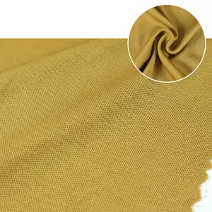 Special textiles dyed interlock knitted polyester jersey recycled poly sack cloth fabric