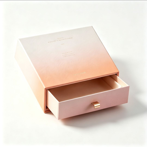 Drawer Slide Rigid Gift Box, <b>Reed</b> Diffuser Drawer Packaging Box, Luxury Sliding Gift Box Set for Aromatherapy - Product Image 3
