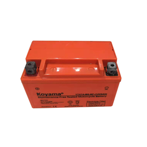 Batterie au plomb 12V SMF <span class=keywords><strong>YTX7A</strong></span> YTX7L-<span class=keywords><strong>BS</strong></span> scellée sans entretien pour motos, scooters et VTT avec une capacité de 7Ah - Product Image 2