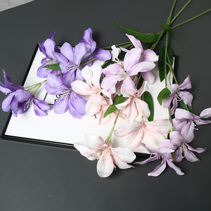 กล้วยไม้ไฟเจ็ดหัว ขายส่งราคาถูก ล้างสต็อก หรูหรา สง่างาม ดอกกุหลาบจำลองที่ไม่เหมือนใคร ดอกไม้ถือมือ - Product Image 3