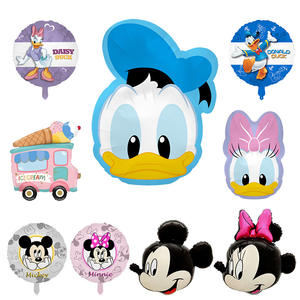<span class=keywords><strong>Daisy</strong></span> <span class=keywords><strong>Donald</strong></span> Duck Ballons en aluminium Single <span class=keywords><strong>Mickey</strong></span> Minnied Ballons d'anniversaire de dessin animé pour décorations de fête d'enfants - Product Image 2