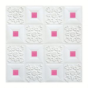Autocollant mural 3D en mousse auto-adhésif, ignifuge, imperméable et résistant à l'humidité, écologique, pour hôtels et maisons modernes – Vente chaude - Product Image 3