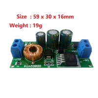Convertisseur de DC-DC EBike haute tension Module de régulateur abaisseur Buck 80V 72V 64V 60V 48V 36V 24V à 15V 12V 9V 6V 5V 3.3V