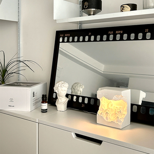 <span class=keywords><strong>Espejo</strong></span> de Pared con Marco de Película, Decoración Moderna para Colgar en la Pared del Hogar - Product Image 5