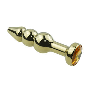 Dongkai Nuevo diseño <span class=keywords><strong>de</strong></span> simulación 100% Metal Acero G-spot Anal Butt Plug Masajeador <span class=keywords><strong>de</strong></span> próstata Sonda Juguetes sexuales para hombres Mujeres - Product Image 5