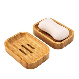 Japanese Style Solid Wood Soap <b>Dish</b> Rectangular Deck Mount For Bathroom And Kitchen Storage <b>Rack</b> - Product Image 4