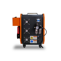 Machine de nettoyage pulsée 500W pour l'élimination de la peinture sur le bois, le nettoyage des moules, l'élimination précise de la rouille et de l'huile sur le métal