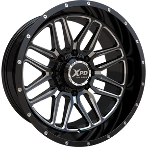 ล้อแม็กซ์อลูมิเนียมอัลลอยด์สีดำขอบลึกสำหรับรถออฟโรด 4x4 ขนาด 20x12 22x12 เหมาะสำหรับรถโตโยต้า ดอดจ์ รถบรรทุก รถ SUV รถกระบะ - Product Image 2