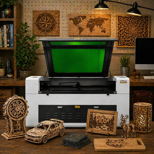 High CO2 Laser Engraving <b>Cutting</b> <b>Machine</b> 150W New Wood Acrylic Leather Plastic MDF Paper Ruida Rubber LAS/DST - Product Image 2