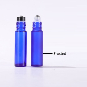 Wholesale 10ml Brown Amber Blue White Glass <strong>Roller</strong> Bottles Empty <strong>Essential</strong> <strong>Oil</strong> Roll Perfume Bottles For Cosmetics Packaging - Product Image 4