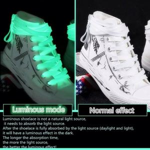 Cordones de Zapatos Fluorescentes Luminosos, Ligeros y Transpirables, Unisex, para Todos los Zapatos, Uso Diario, Deportivo y de Ocio, para las Cuatro Estaciones - Product Image 2