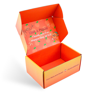 Wholesale Custom Logo Fruit Corrug Carton Cardboard Mailer <strong>Packaging</strong> Paper Boxes Corrugated Shipping Box - Product Image 3