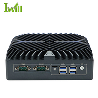 Mini PC Sin Ventilador I5 1235U Diez Núcleos 32GB RAM DDR5 Compatible con Ranura SIM I225 Lan Mini PC Industrial