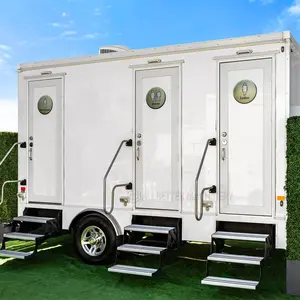 婚礼和活动厕所拖车浴室拖车专用便携式野营厕所