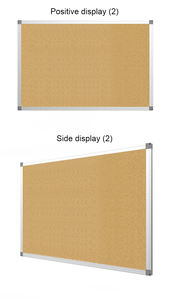 Tablero de <span class=keywords><strong>corcho</strong></span> para oficina 36 ''X 24'' Tablero de <span class=keywords><strong>corcho</strong></span> negro para <span class=keywords><strong>pared</strong></span> - Product Image 2