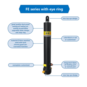 Cilindro Idraulico Telescopico Modello Hyva FE di Alta Qualità per Sollevamento Camion Ribaltabile - Product Image 2