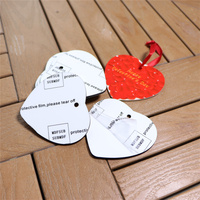 Ornements en forme de cœur pour la Saint-Valentin, MDFSUB 2026, MDF double face, blanc brillant, sublimation, 70x75mm, décoration intérieure pour la maison et les fêtes