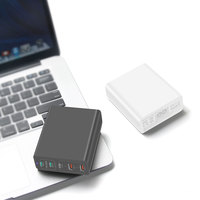 Chargeur de bureau multi-ports haute vitesse 140W, 5 ports GaN PD 3.1, chargeur portable rapide de type C 3C2A avec prise EU US UK AU pour iPhone