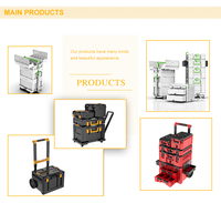 Caja de Herramientas para Mecánicos y Bricolaje, Organización Eficiente, Uso Robusto, Personalizable, por Proveedor Chino, Soporte OEM