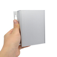 Carcasa de aluminio extruido de alta calidad, caja de placa pcb de montaje en pared para seguimiento GPS