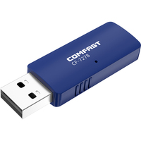 COMFAST CF-727B Clé USB Wifi USB2.0 RTL8822BU BT4.2 Double Bande 1300Mbps Adaptateur Wifi USB 2 en 1