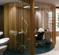 Paravent décoratif en maille spirale tressée en fil métallique doré pour restaurant, écran de cheminée, rideaux en cascade